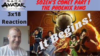 Avatar: The Last Airbender 3x18 Reaction - Sozin's Comet Part 1, The Phoenix King