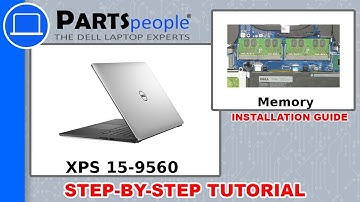 Dell XPS 15-9560 (P56F001) Memory How-To Video Tutorial