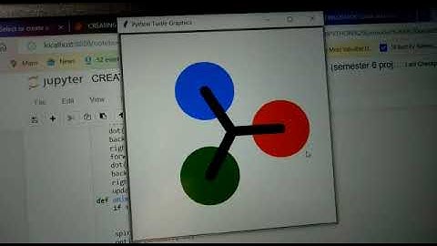 WORKING FIDGET SPINNER USING PYTHON PROGRAMMING