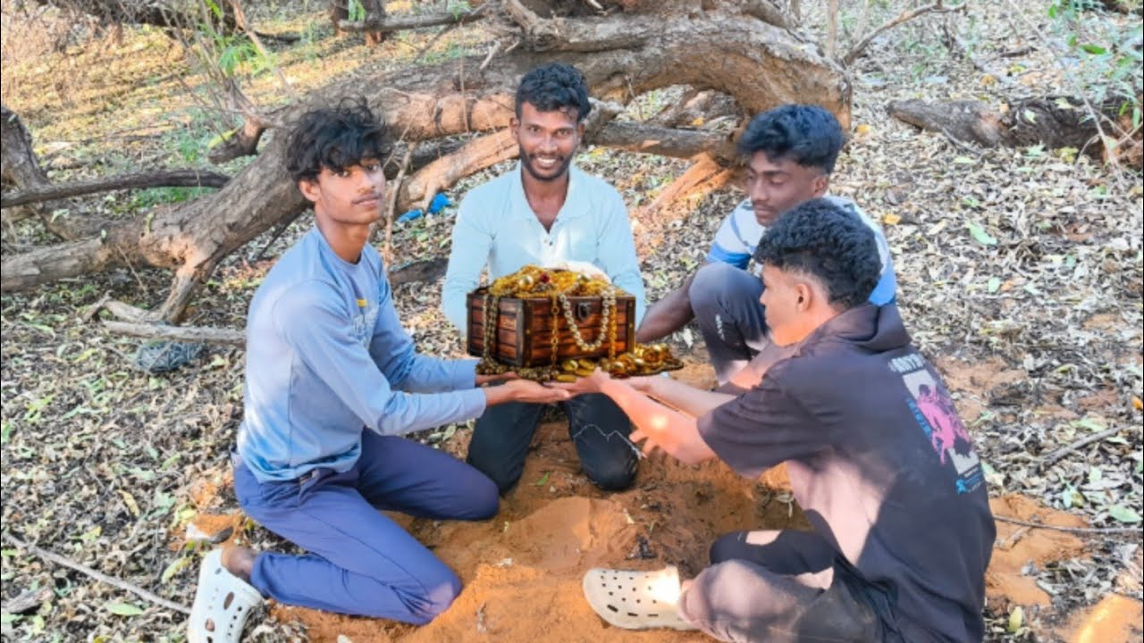 புதையல் வேட்டை 😱 puthaiyal vettai | 💰💰💵💴👑forest gold detective tamil