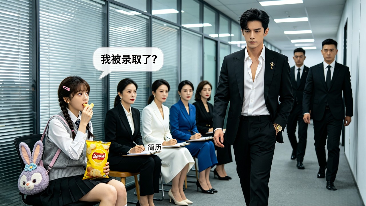 總裁獨寵：面試吃薯片的她成了契約情人