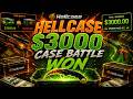 HELLCASE $3000 CASE BATTLE WON | hellcase case opening 2026