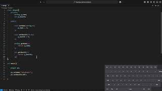 C++ OOP | Create a Simple Player Class with Private Variables | NO TALKING screenshot 3