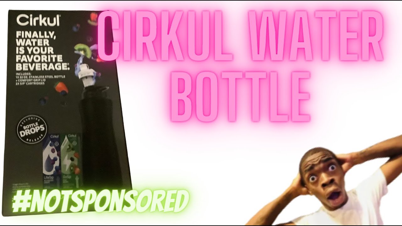 Cirkul water bottle unboxing YouTube