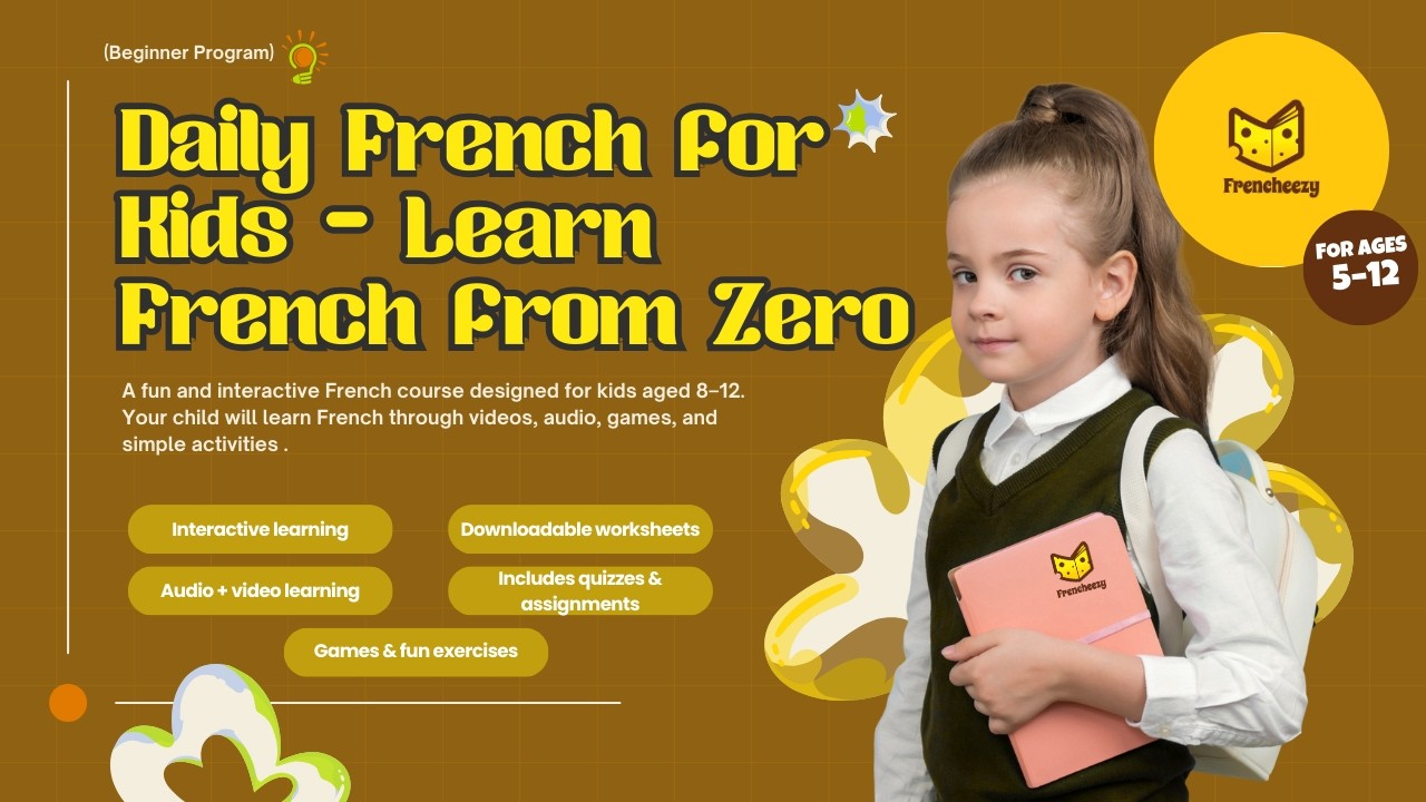 Is Your Child Struggling With French? Try Interactive Learning - YouTube