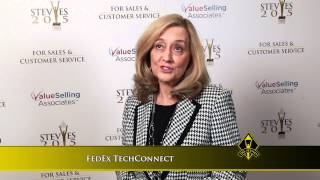 FedEx TechConnect wins a Stevie® Award in the 2015 Stevie Awards for Sales & Customer Service