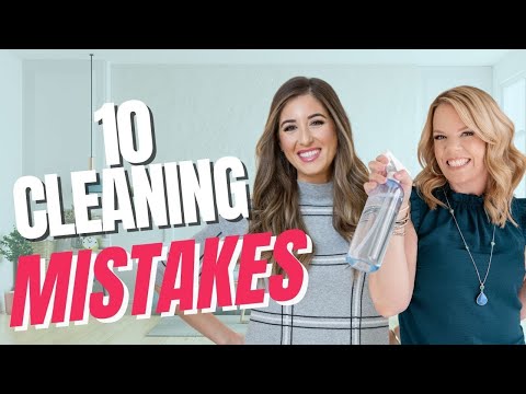 Cleaning Mistakes You Are Probably Making