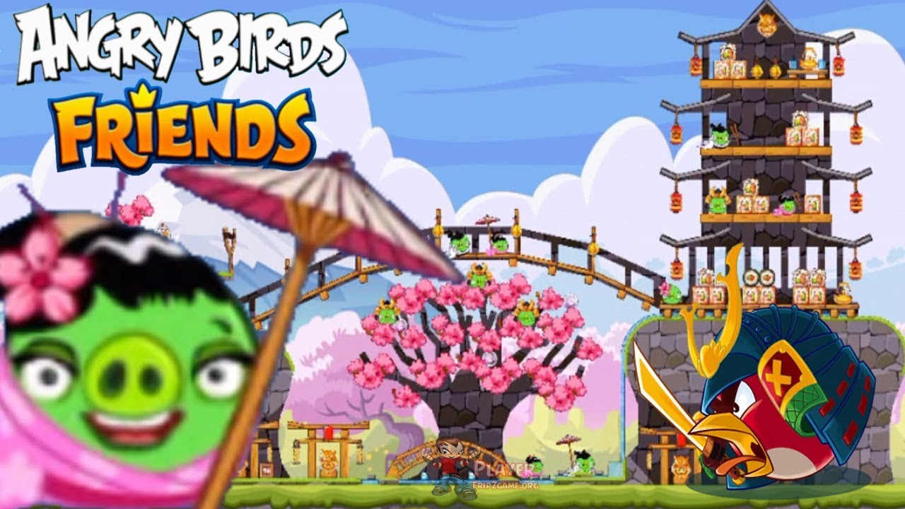 Angry Birds Friends Gameplay Walkthrough CHERRY BLOSSOM Events angry-birds-friends-gameplay-walkthrough-cherry-blossom-events