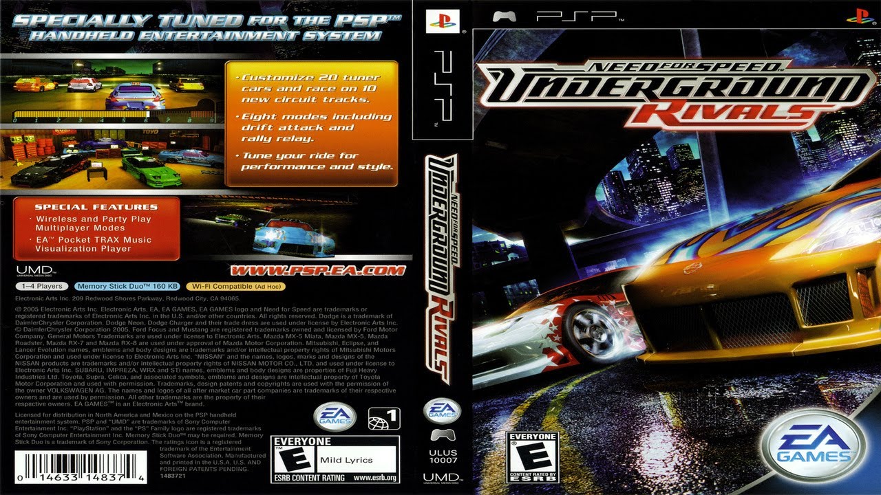 Playthrough [PSP] Need for Speed Underground Rivals - Part 1 of 2 