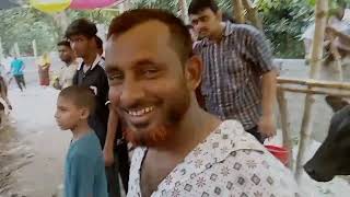 তিতাস উপজেলার জিয়ারকান্দি ব্রিজ সংলগ্ন  অস্থায়ী পশুর হাট