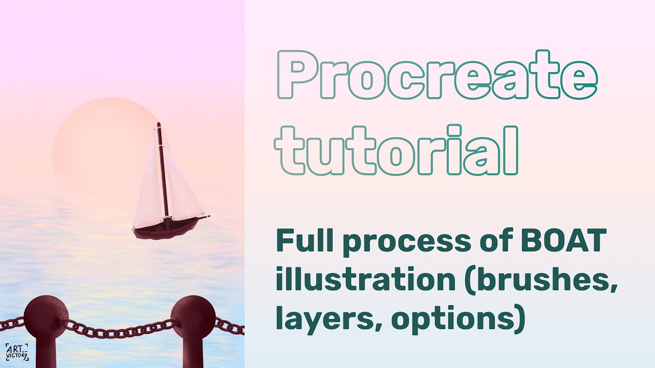 Easy Procreate tutorial | Простой туториал для Прокриэйт