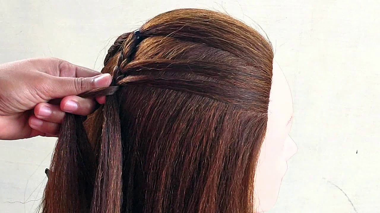 BEAUTIFUL ! HAIRSTYLES FOR GIRLS,LONG HAIR HAIRSTYLE / EASY BRAID HAIRSTYLE  / OPEN HAIRSTYLE - YouTube