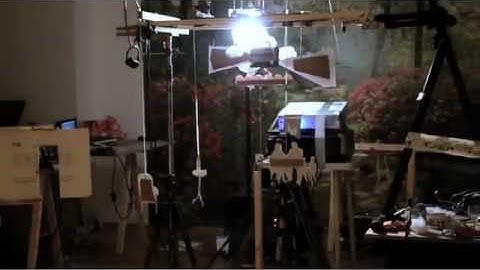 Making of video forced perspective (2011)