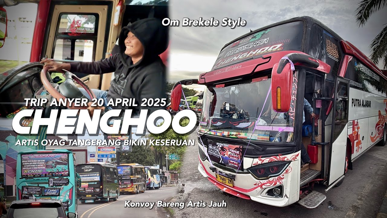 [ ANYER BERGOYANG BERSAMA ARTIS TANGERANG ! ] SELALU ADA KESERUAN ! Trip Putra Aljabar Chenghoo