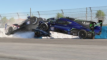 12 Hours of Sebring Crash Compilation | 2025 | IMSA | iRacing