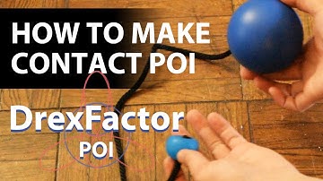 How to Make Contact Poi: 1-minute tutorial