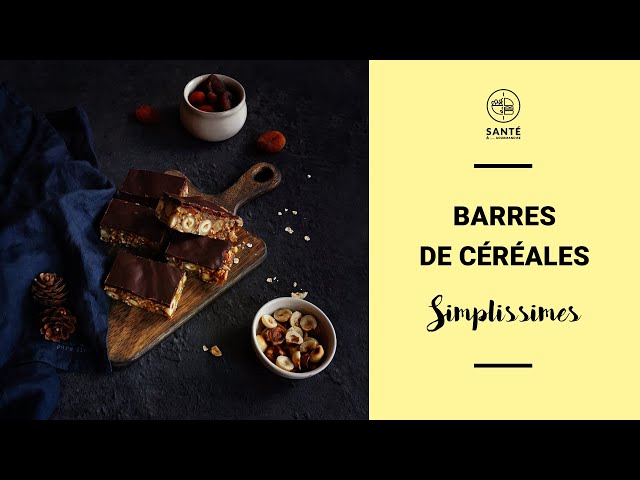 Recette de barres de céréales facile et diététique - Cuisiner IG bas