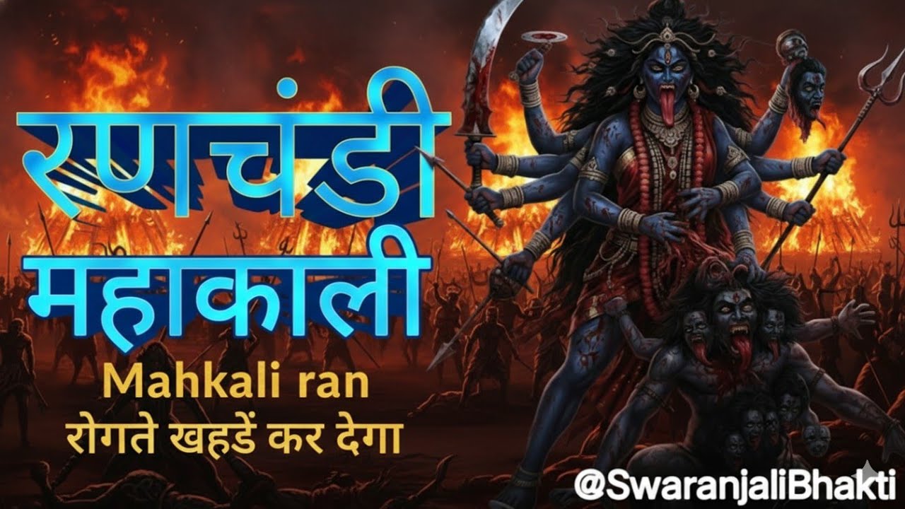 रक्तबीज संहार: महाकाली रौद्र भजन | Duration | Powerful Tandav Beats | Swaranjali Bhakti #kalimaa 