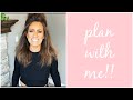 plan with me! #planning #plannerperfect