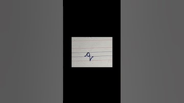 Small "q" in Cursive Writing | #shorts #calligraphy