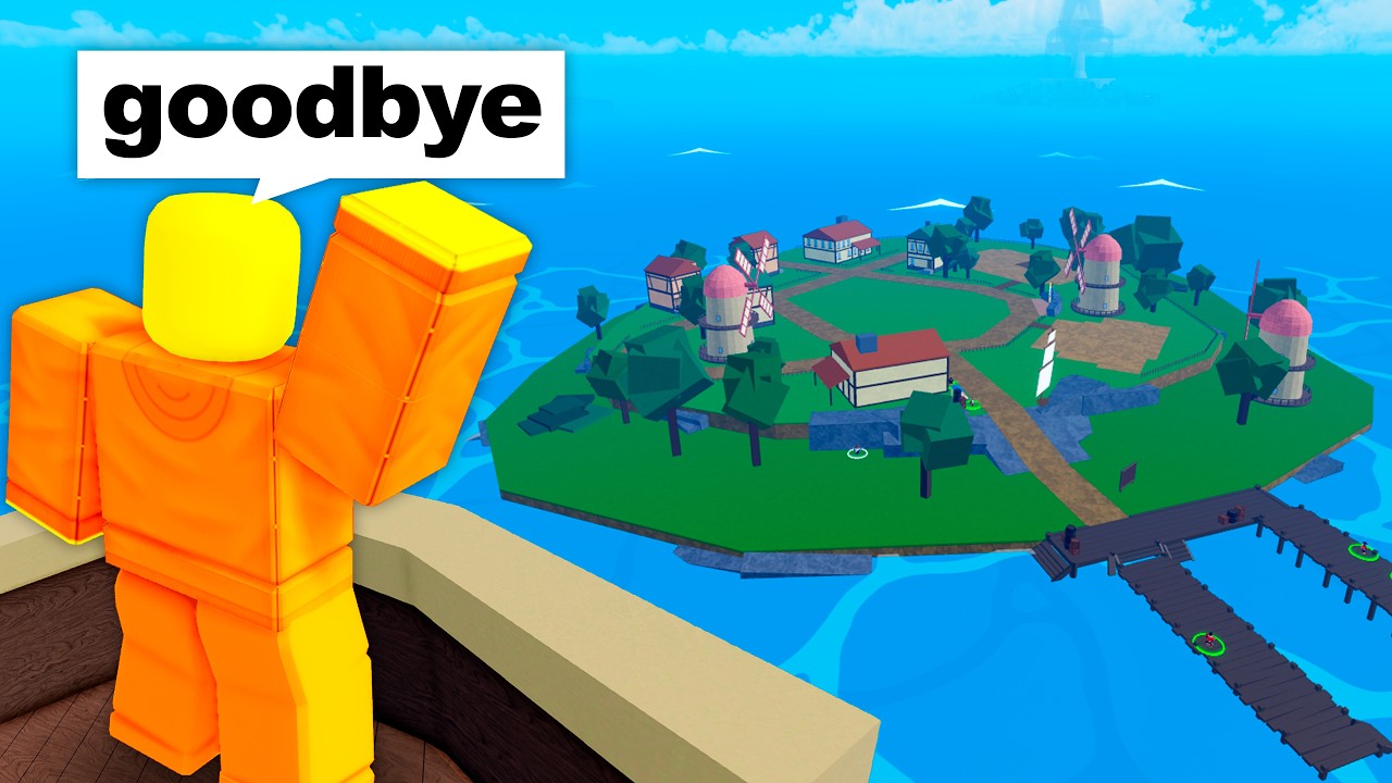 I Played Blox Fruits One Last Time!