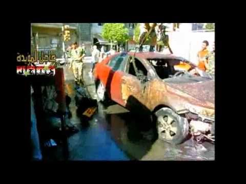 حمص تفجيري شارع الحضارة 8 7 2013