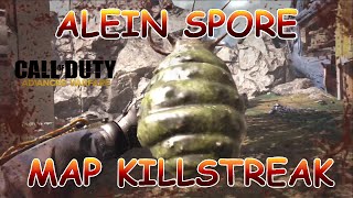 Site 244 Map Killstreak, " Alien Spore " (Call of Duty: Advanced Warfare Multiplayer Gameplay)