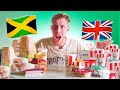 UK VS JAMAICA FOOD CHALLENGE!