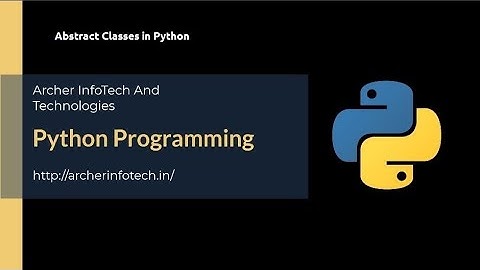 Python Tutorial for Beginners | #12.3 Abstract Classes in Python