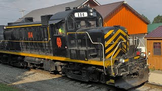 Chasing the Arcade & Attica From Arcade,NY. to Reisdorf Bros/North Java,NY. ALCO RS3M #114 7/21/26 