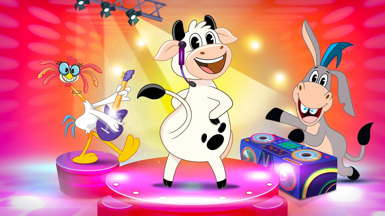 A mover la cola con La Vaca Lola  Canciones infantiles - Toy Cantando 