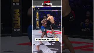 Made him fly with that punch 😳 #mma #knockout #fly Wealth