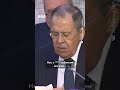 Микрофон остался включенным после выступления Лаврова, и на запись попало нецензурное выражение