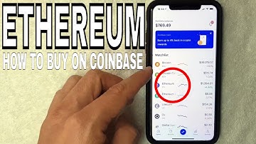✅  How To Buy Ethereum On Coinbase 🔴
