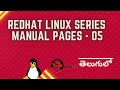 05 - RedHat Manual Pages