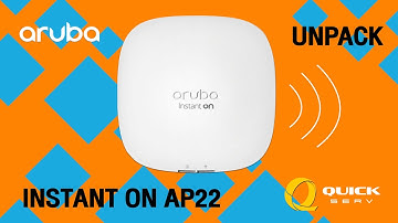 Unpack - Aruba Instant On AP22 (P/N : R6M51A)