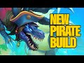 Highrolling the new pirate to create an all new build  dogdog hearthstone battlegrounds