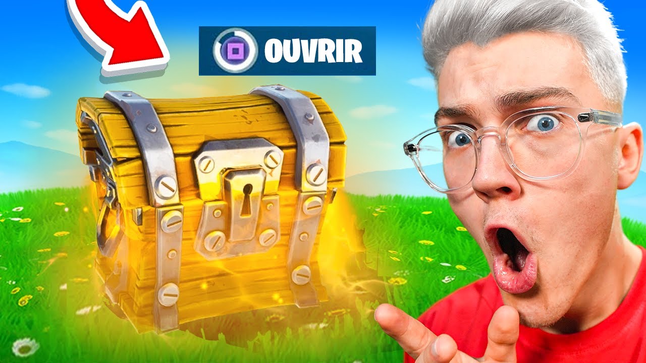 FAIRE un TOP 1 avec UN SEUL COFFRE sur FORTNITE - YouTube