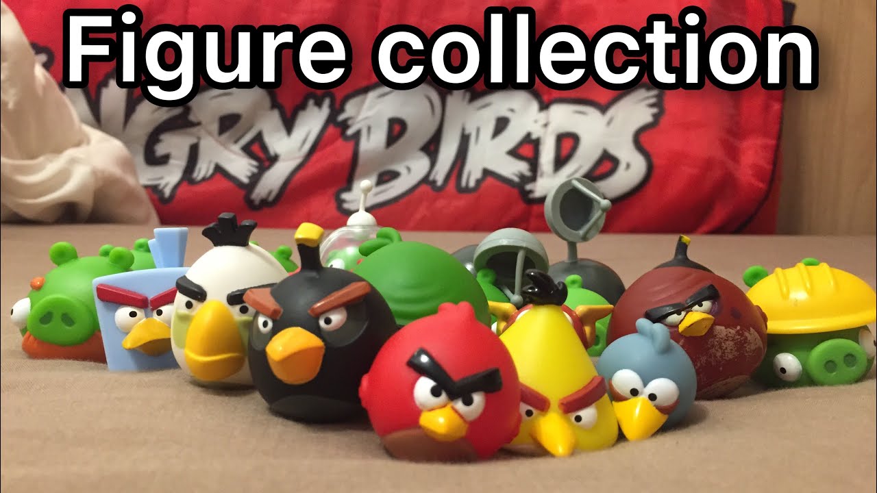 Angry birds figure collection