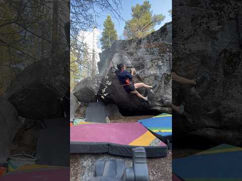 Beta Video for climb Cujo v6, Lake Tahoe