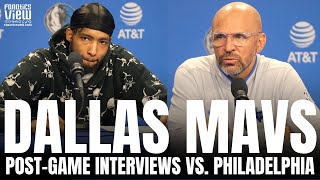 Jason Kidd \& Derrick Jones on Dallas Mavs Loss vs. 76ers, Tim Hardaway Jr. Struggles, Mavs Changes