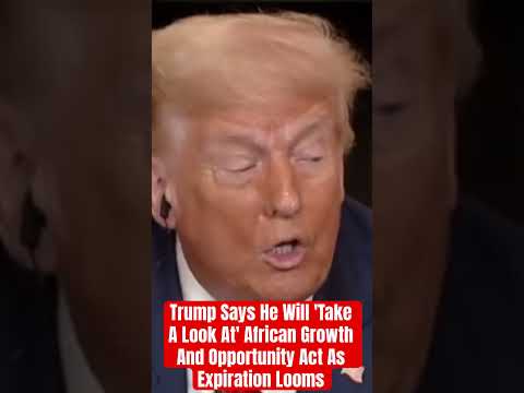 Trump Says He