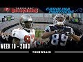 HEATED Battle with the Champs! (Buccaneers vs. Panthers 2003, Week 10)