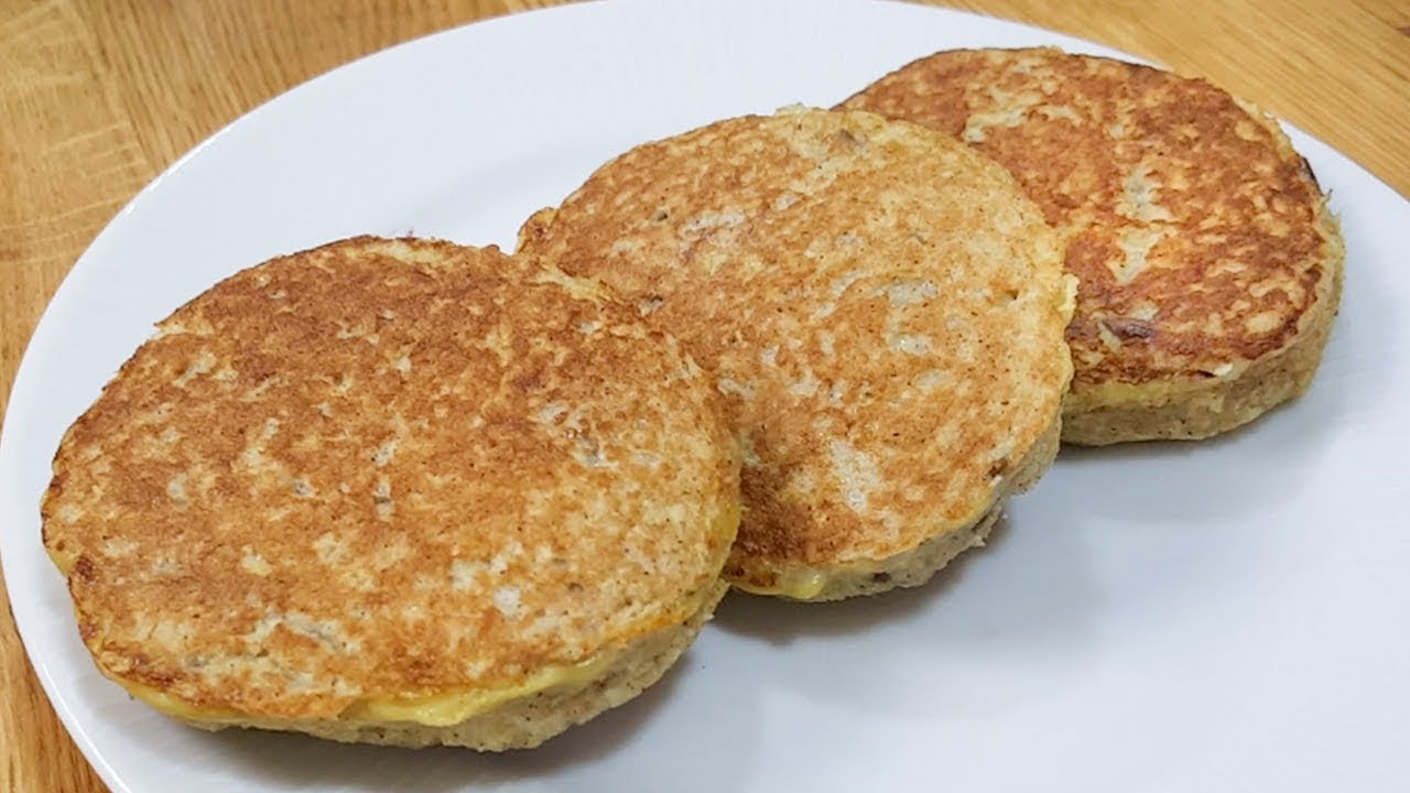 SUBSTITUA O PÃO! Só 3 Ingredientes, Sem Farinha, Sem Açúcar, Sem Leite, Fácil, Rápido, Low Carb