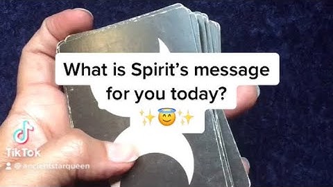SPIRIT HAS A MESSAGE FOR YOU RIGHT NOW! 😇 YOUR ORACLE READING OF THE DAY! ✨