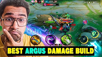 Unstoppable Argus Build | Full Damage Domination – Mobile Legends