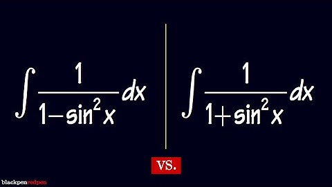 integral battle#2: a small sign makes a BIG difference!
