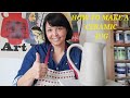 How to make a ceramic jug at home slab building technique  pottery tutorial for beginners