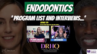 Endodontics Residency Programs and Interviews - How to Select and What to Expect | DrDarwin™️