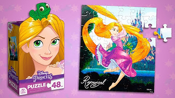 RAPUNZEL TANGLED PUZZLE | Fun Kids Tangled Rapunzel Jigsaw Puzzles